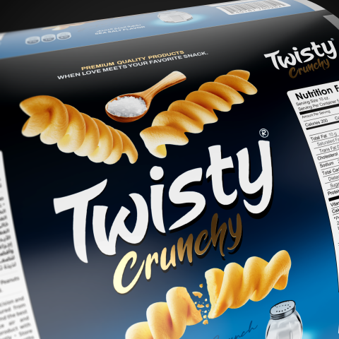 Twisty Crunchy | Packaging Design